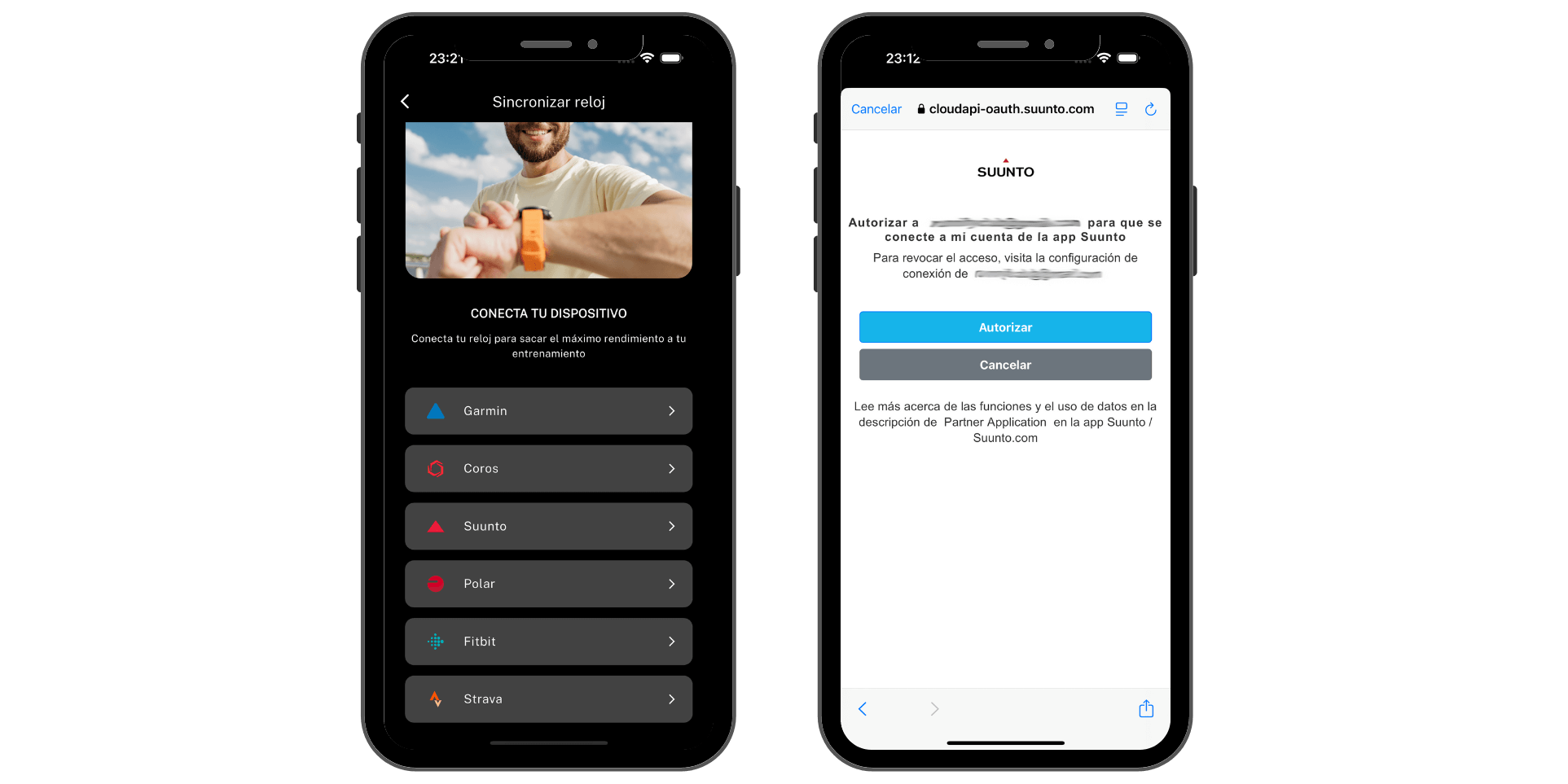 Suunto Synchronization with Runnify